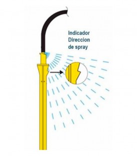 Difusor maceta 12 L/H Amarillo. Netafim. 10 uds