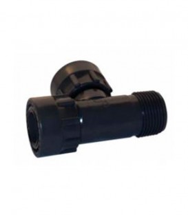 Colector PVC TE H-H-M 11/2".