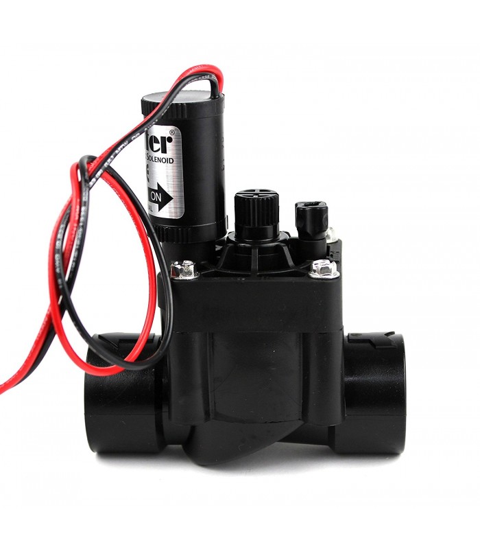 de riego Hunter PGV con regulador caudal.