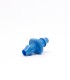 conector dentado azul 4x7mm