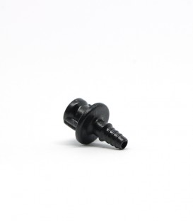 Conector roscado de 1 salida para microtubo 3x5 mm. 10 uds.