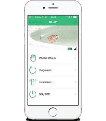 Programador de riego a Pilas DC Bluetooth BL-IP Solem. 1 zona.
