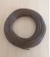 Microtubo PE-FLEXIBLE 5x3 mm. Rollo 100 ml. marrón.