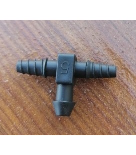 Te para microtubo 3x5mm R-D-R.10 uds.