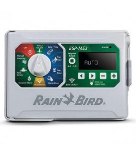 Programador de riego modular ESP-ME3, 4 (ampliable hasta 22) estaciones. Rain Bird.