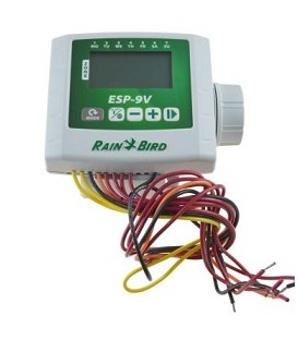 Programador de riego ESP-9V 4 Rain Bird. (Pilas).